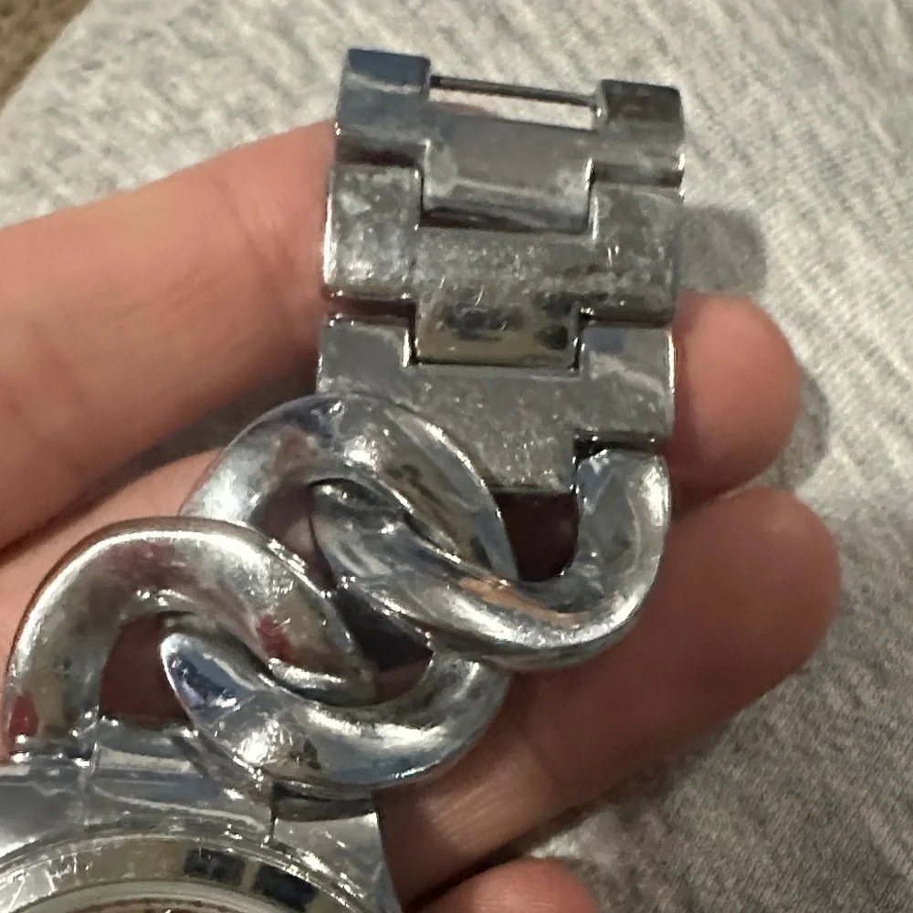 Michael Kors Silver Chain Bracelet Watch